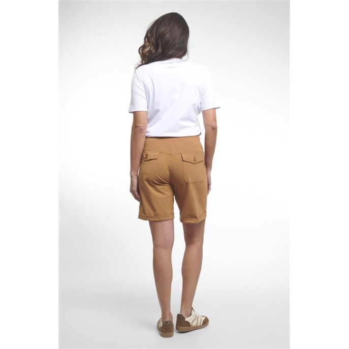 Zoso Travel Korte broek Bowie Summer Camel Bruin Zoso Travel Korte broek Bowie Summer Camel Bruin